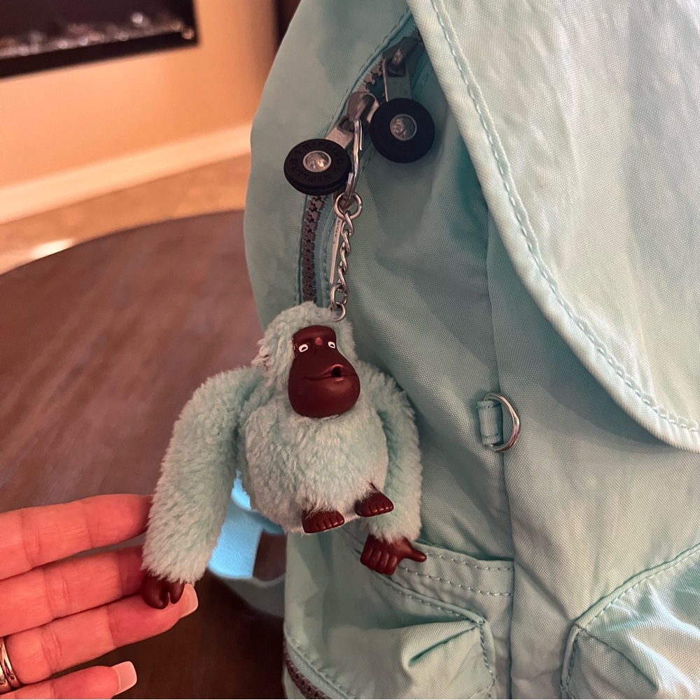 Kipling Ezra Backpack Teal - Picture 12 of 15